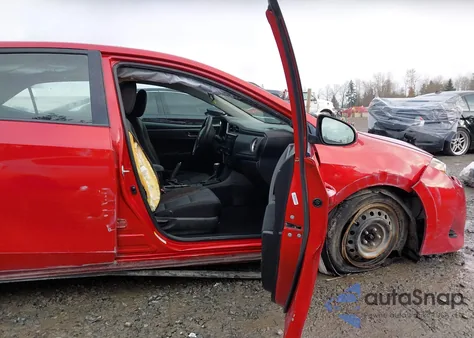 2018 Toyota Corolla Le из США, поврежденный, VIN 2T1BURHE4JC070464